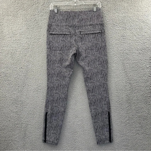 Athleta Delancey Textured Moto Tight Legging Herringbone Athletic Travel M x 28‎ - Picture 2 of 8